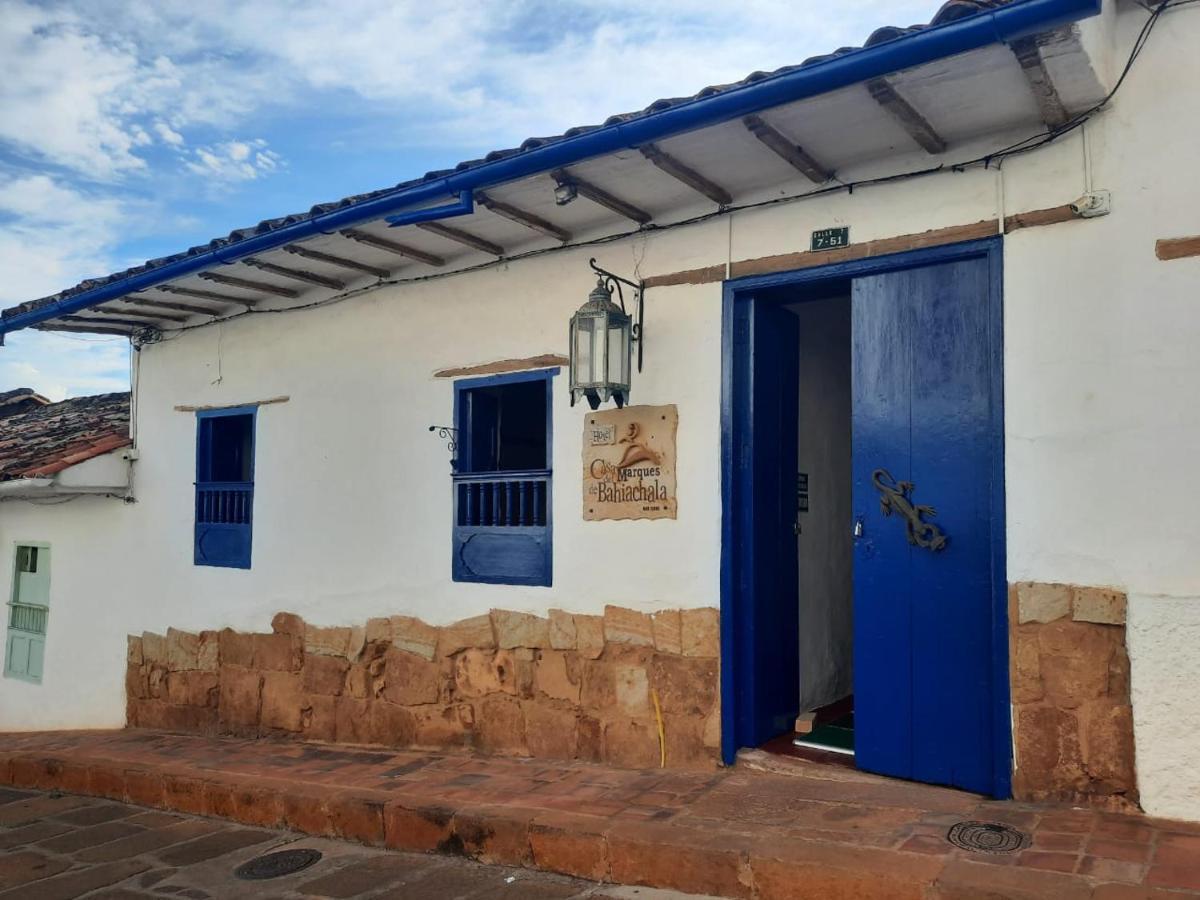 Hotel Casa Del Marquez De Bahichala Barichara Exterior photo